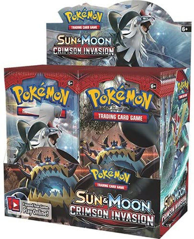 Pokemon: Sun & Moon Crimson Invasion Booster Box