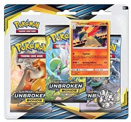 Pokemon: Unbroken Bonds 3 Pack Blister